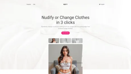 Nudify AI screenshot