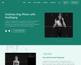 Nudifying screenshot