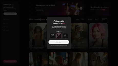 SweetChat screenshot