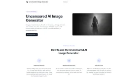 Uncensored AI Image Generator screenshot