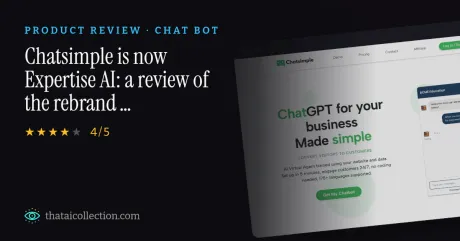 Chatsimple is now Expertise AI: a review of the rebrand and what it does thumbnail