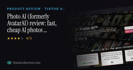 Photo AI (formerly AvatarAI) review: fast, cheap AI photos with one real catch thumbnail
