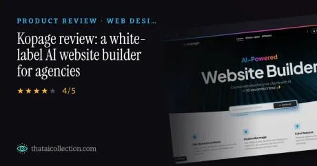 Kopage review: a white-label AI website builder for agencies thumbnail