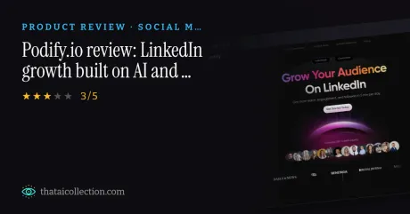 Avis sur Podify.io : croissance LinkedIn grâce à l'IA et aux pods d'engagement thumbnail