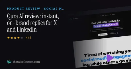 Qura AI review: instant, on-brand replies for X and LinkedIn thumbnail