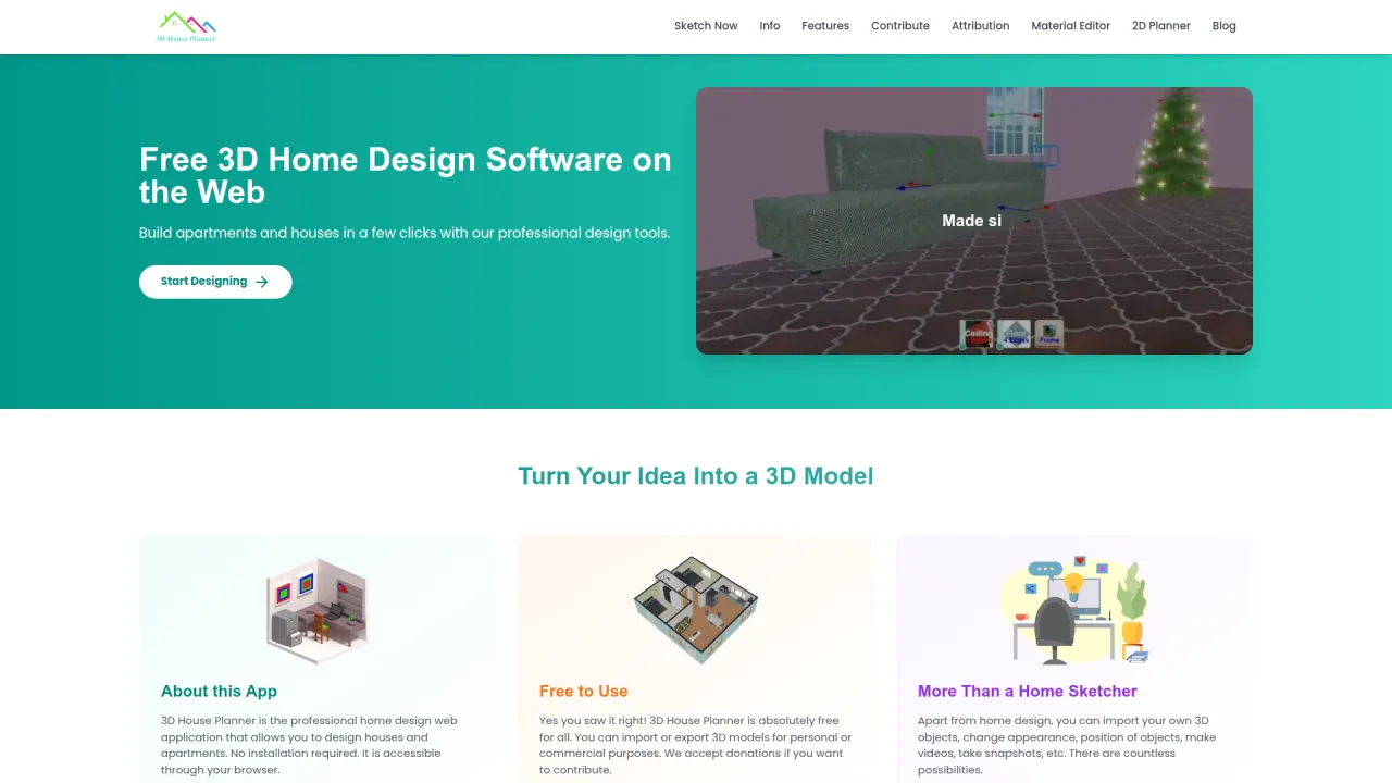 3D House Planner