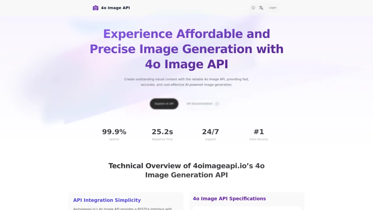 4oImageAPI.io:  Affordable and Reliable 4o Image API(The latest released)