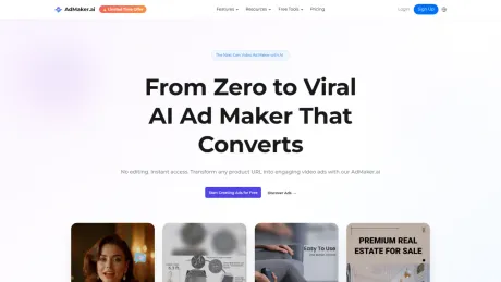 AI Ad Generator - AdMaker.ai screenshot