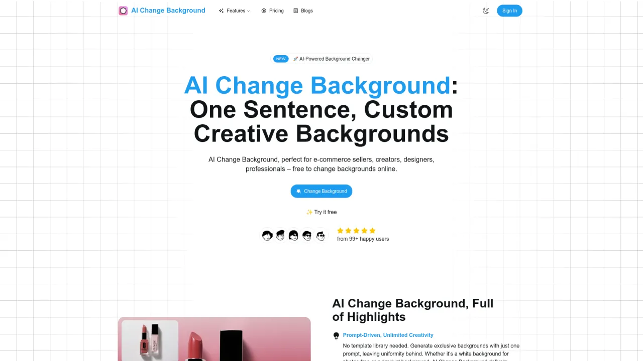 AI Background Removal & Change | aichangebackground