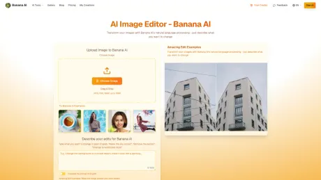 ai banana screenshot