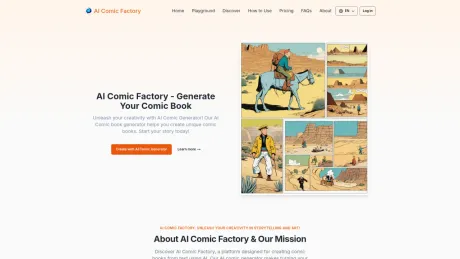 AI Comic Factory screenshot