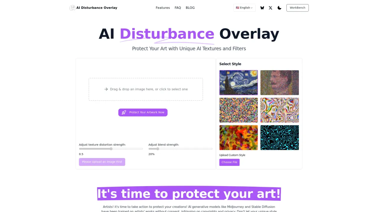 ai disturbance overlay