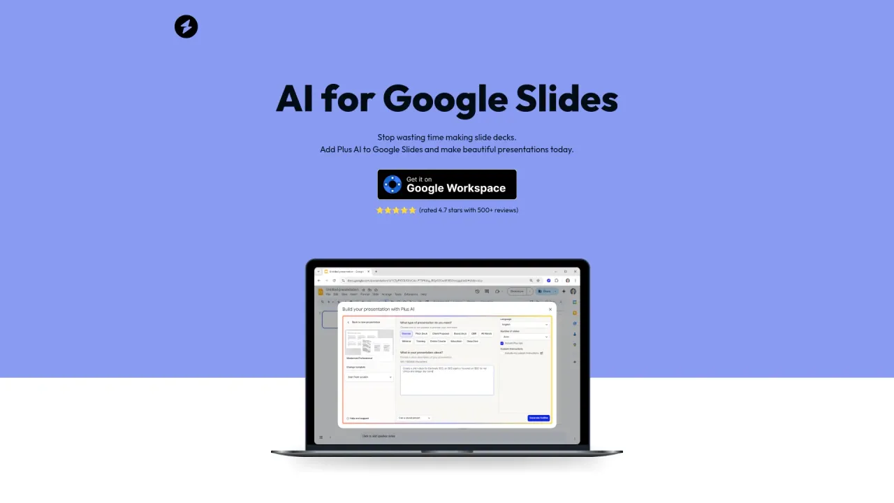 AI for Google Slides