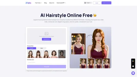 AI Hairstyle Changer screenshot