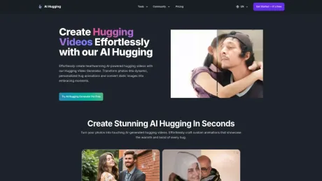 AI Hugging screenshot