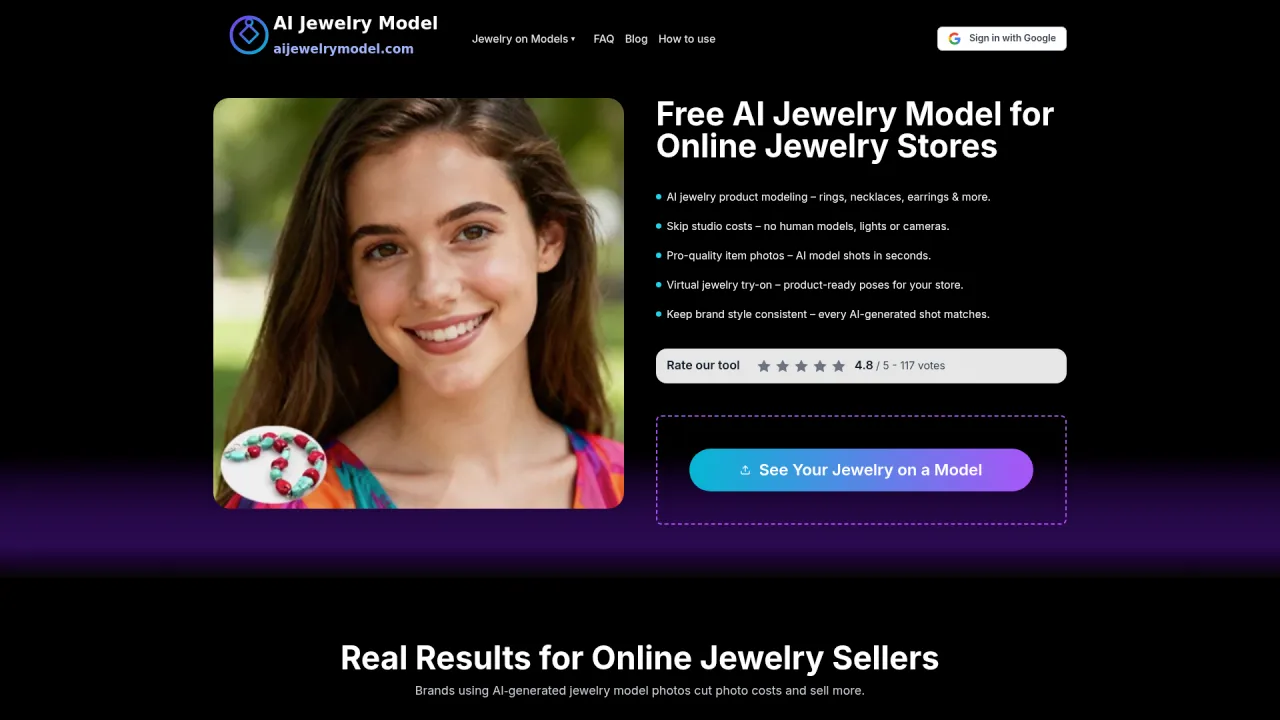 AI Jewelry Model