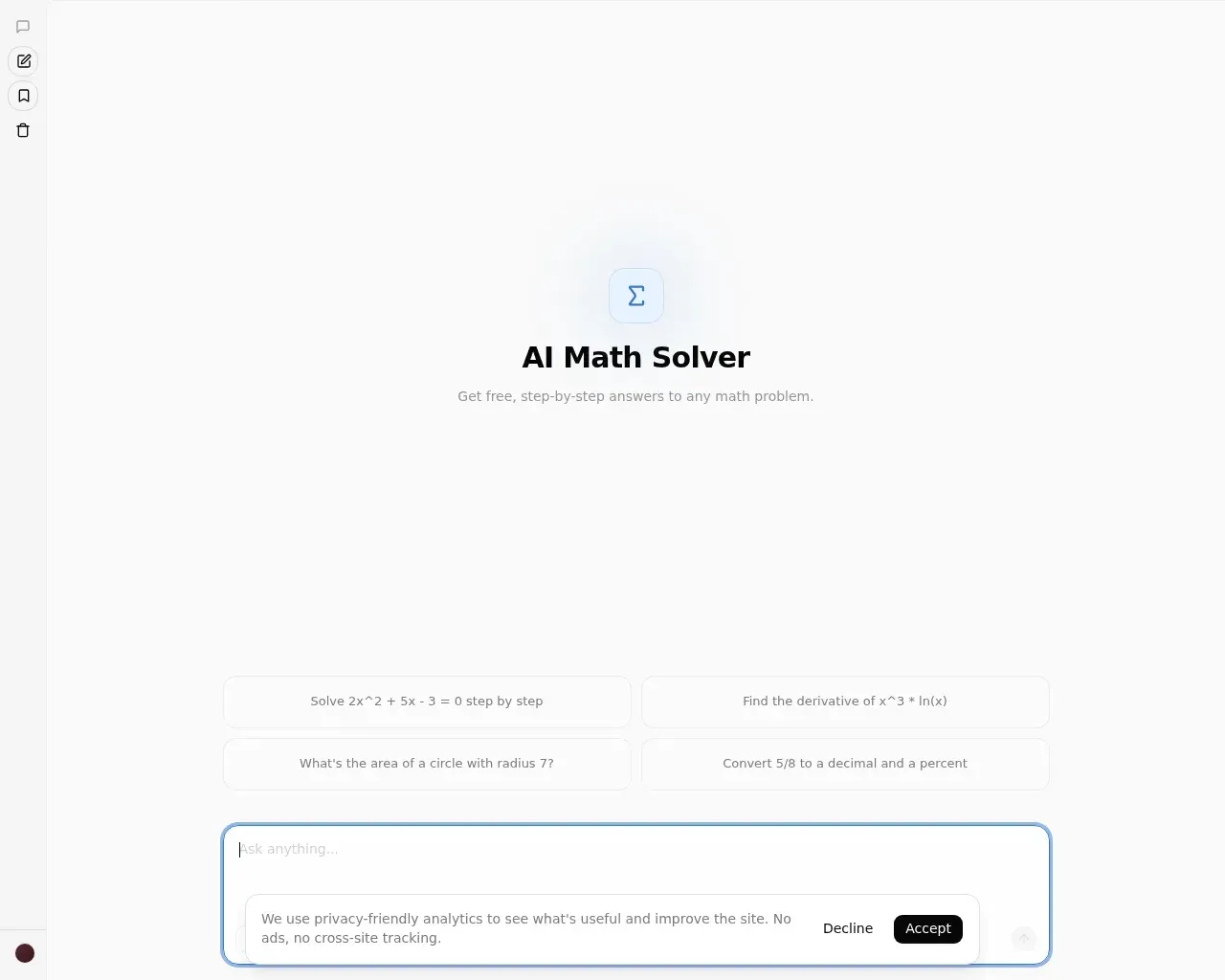 AI Math Solver