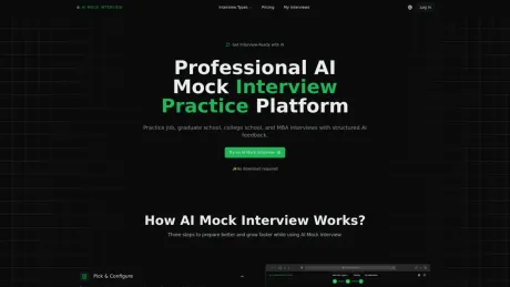 AI Mock Interview screenshot