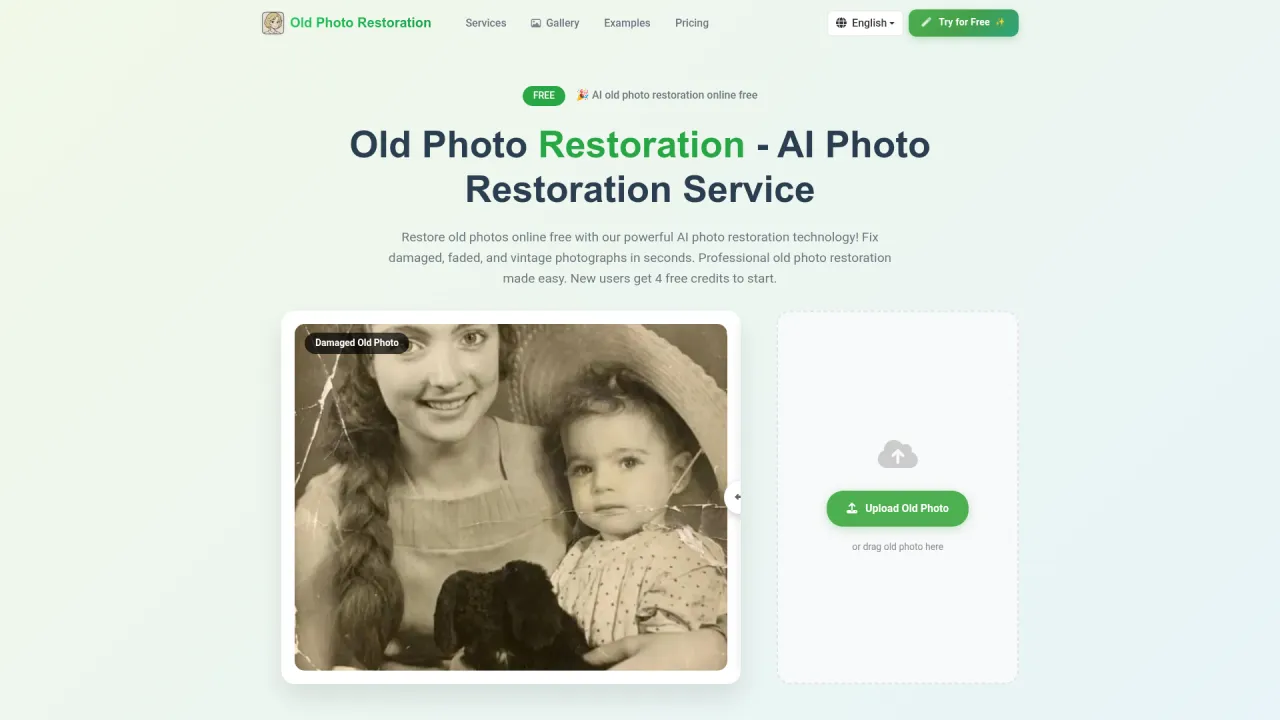 AI Old Photo Restoration