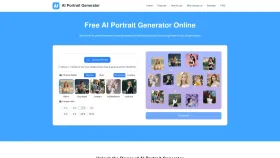 AI Portrait Generator screenshot