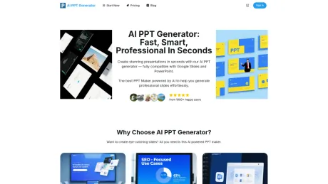AI PPT Generator screenshot