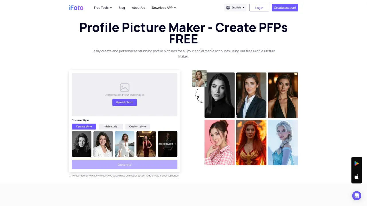 AI Profile Picture Maker