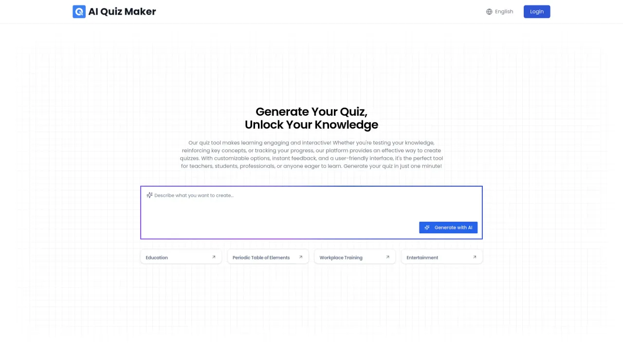 AI Quiz Generator