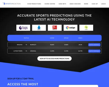 AI Sports Prediction screenshot