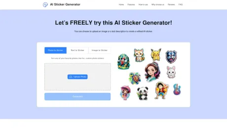 AI Sticker Generator screenshot