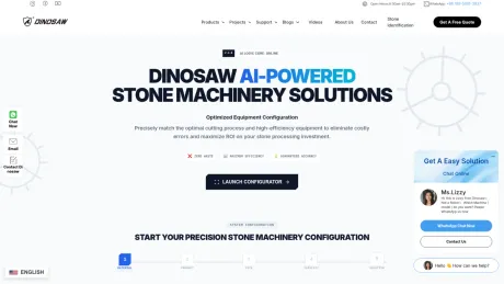 AI Stone Machine Selector - DINOSAW screenshot