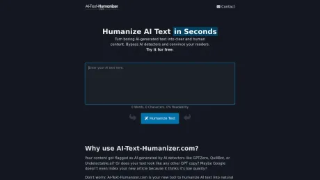AI-Text-Humanizer screenshot