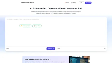 AI To Human Text Converter Free screenshot