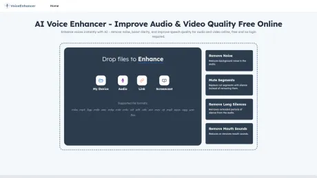 AI Voice Enhancer Free screenshot