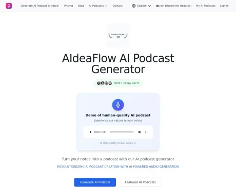 AIdeaFlow Podcast screenshot