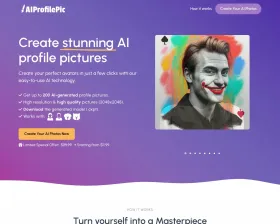AIprofilepic screenshot