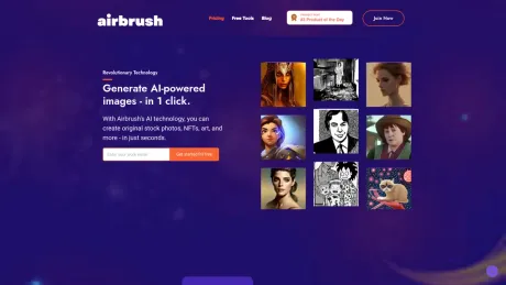 Airbrush.ai screenshot