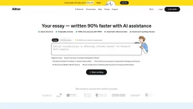 Aithor screenshot