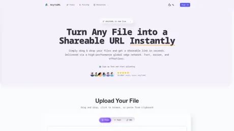 AnyToURL screenshot