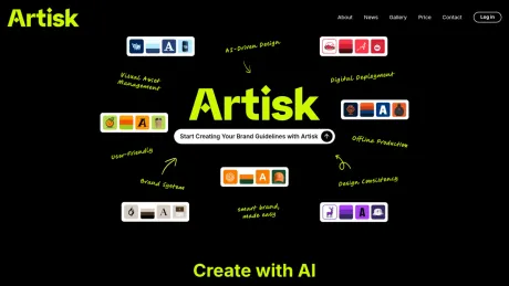 Artisk screenshot