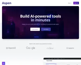 Aspen screenshot