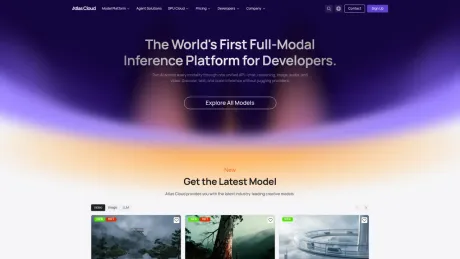 Atlas Cloud screenshot