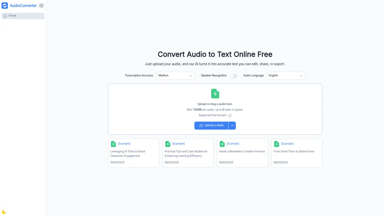 Audio Converter AI
