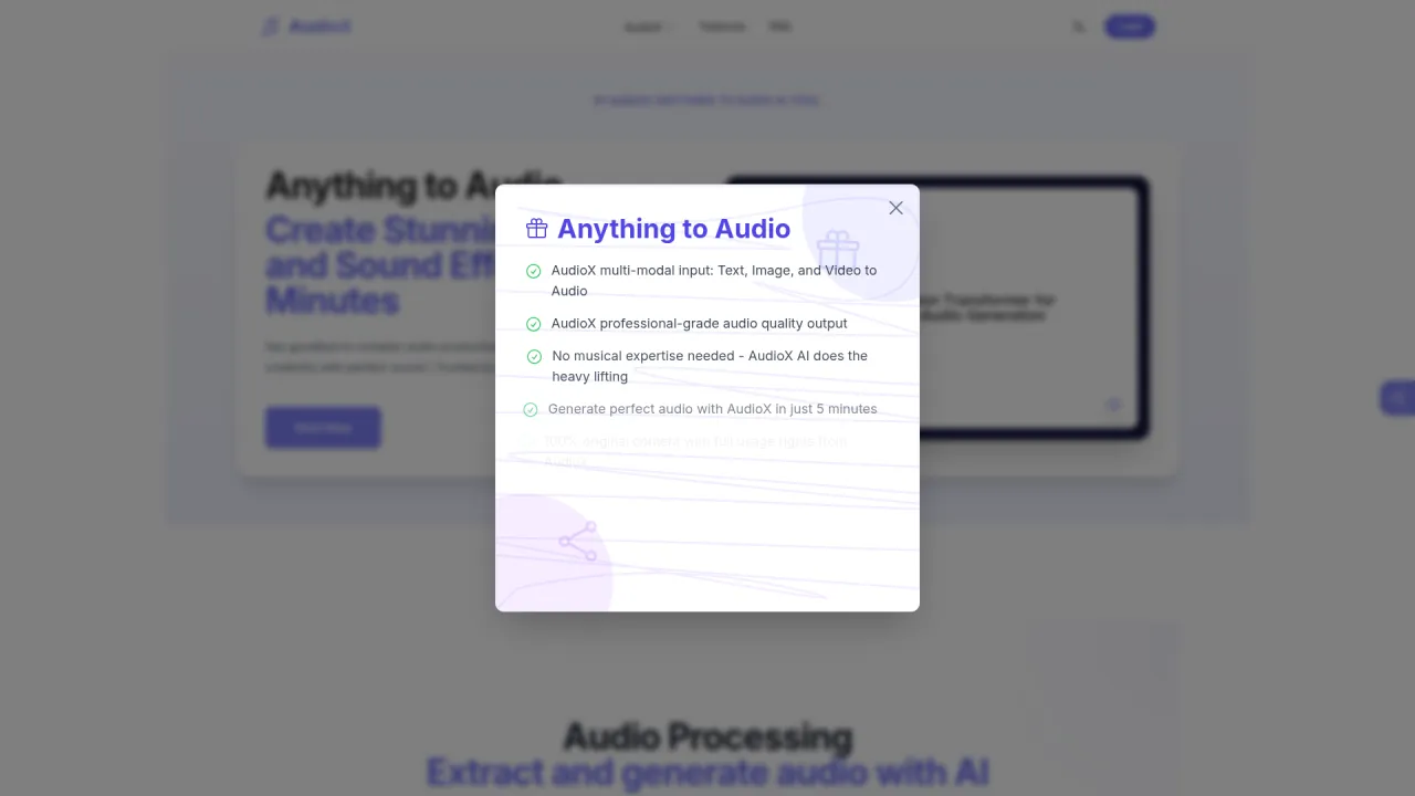 AudioX