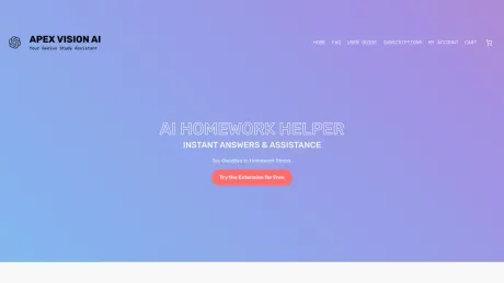 AI Homework Helper - Apex Vision AI screenshot