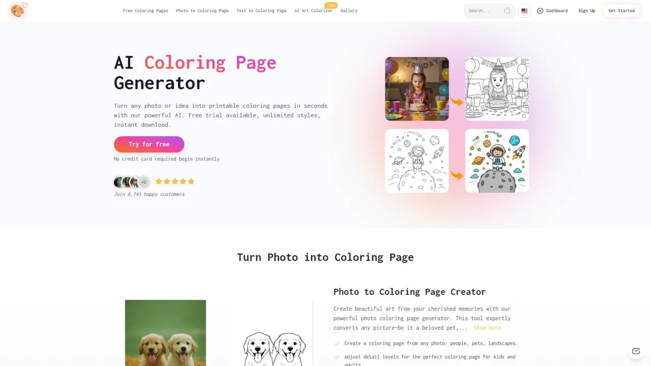 Best Coloring Pages AI