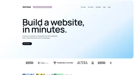 Bigteam screenshot