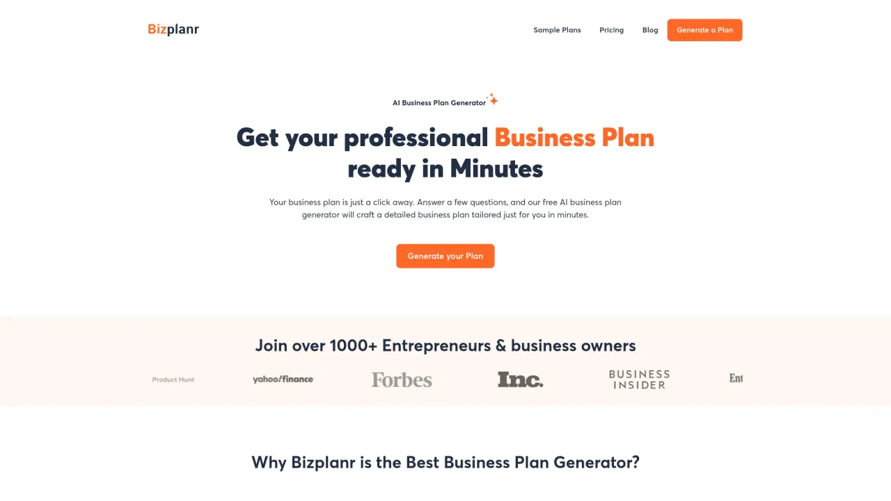 Bizplanr