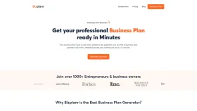 Bizplanr screenshot
