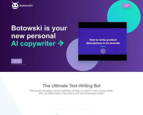Botowski screenshot