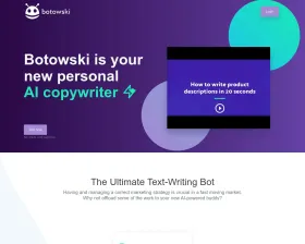 Botowski screenshot